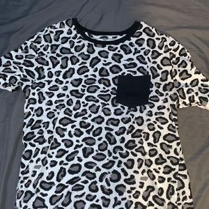 Zebra Print Pacsun Shirt